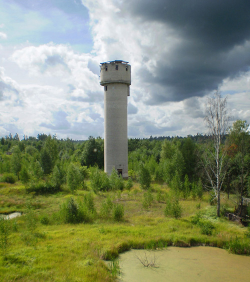 Tower in Skrunda.