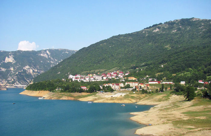 Pluzine in Montenegro.