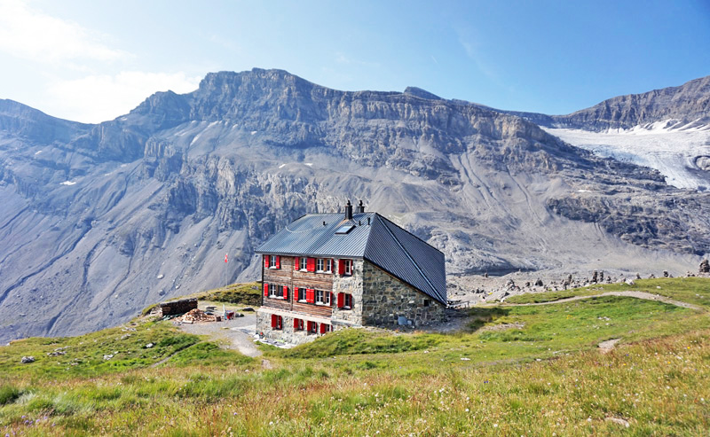 Lämmerenhütte. Leukerbad, Switzerland.