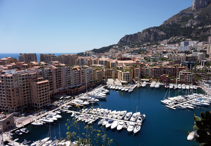 Port de Fontvieille, Monaco.