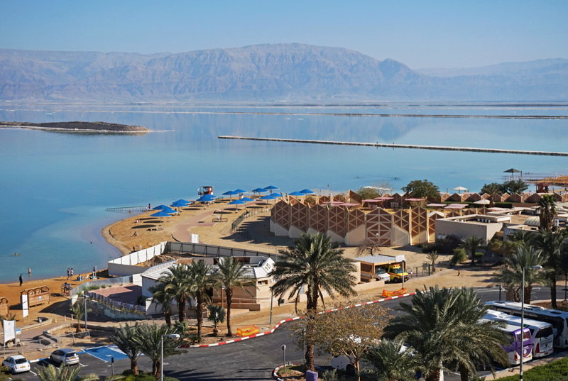 Ein Bokek and Dead Sea.