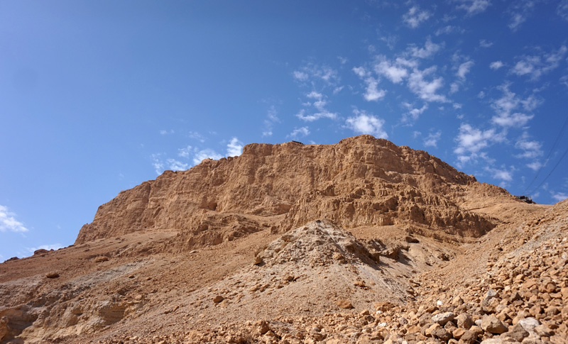 Masada Mountain, Israel.